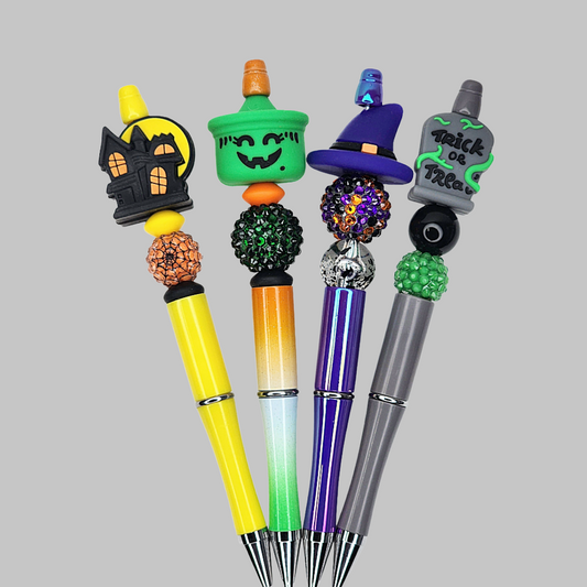 3D Halloween Beaded Pens