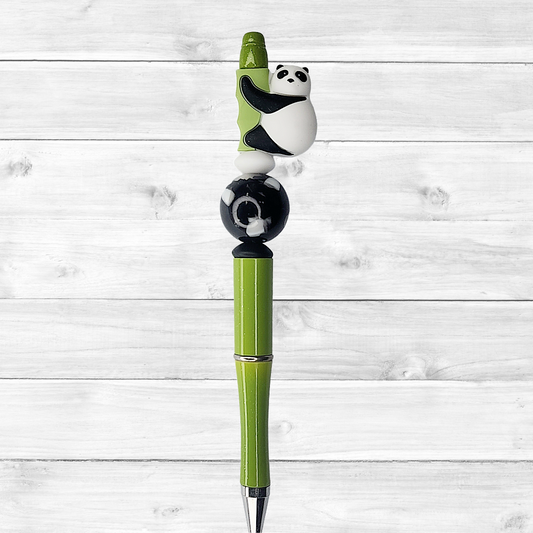 3D Panda Beaded Pen