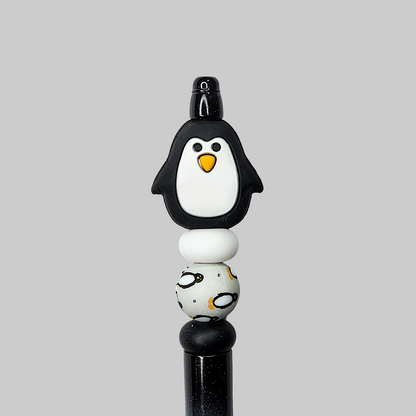 3D Penguin Beaded Pen