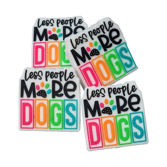 Less People More Dogs Focal Bead 18