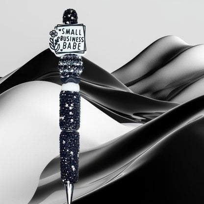 Small Business Babe Beaded Pen