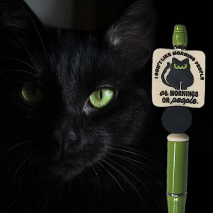 Funny Cat Beaded Pens 2F