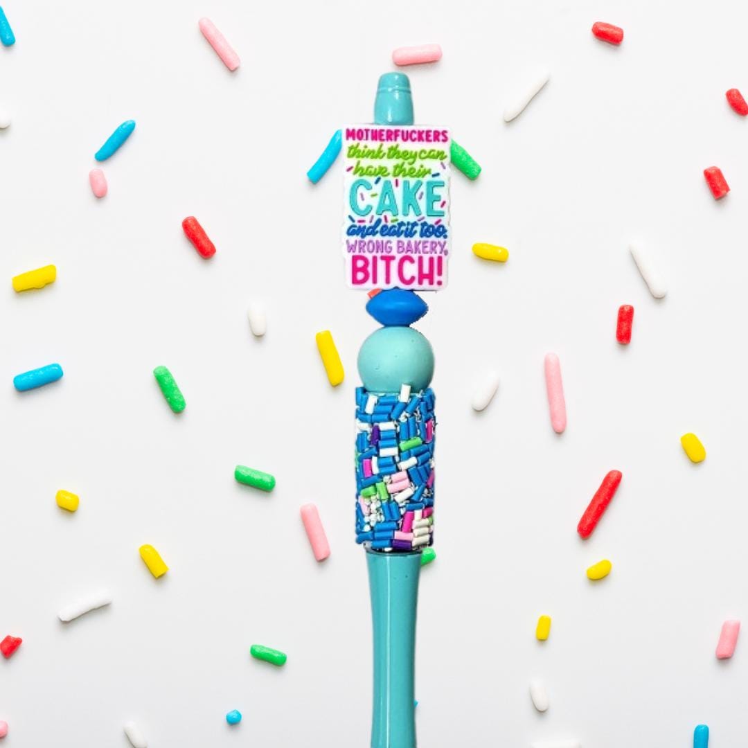 Funny, Sarcastic, Adult Humor Beaded Pens 1S