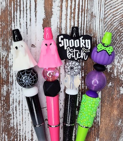 3D Halloween Beaded Pens