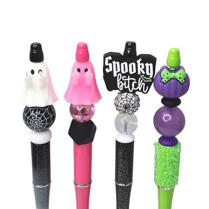 3D Halloween Beaded Pens