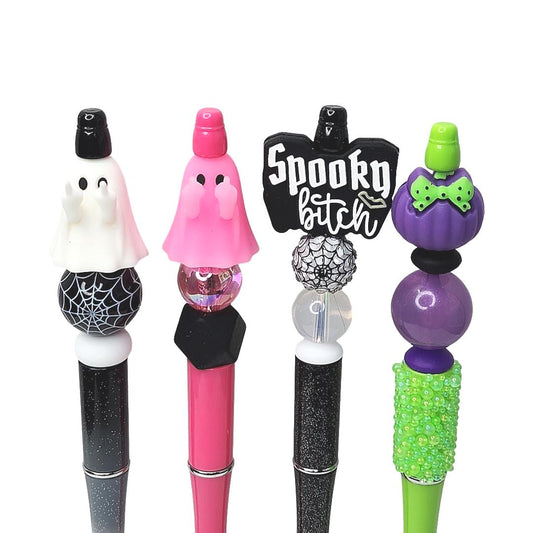 3D Halloween Beaded Pens