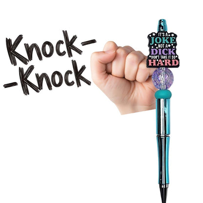 Funny, Sarcastic, Adult Humor Beaded Pens 2V