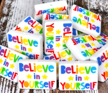 Believe In Yourself Focal Bead 69