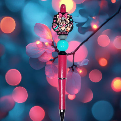 Funny, Sarcastic, Adult Humor Beaded Pens 1S