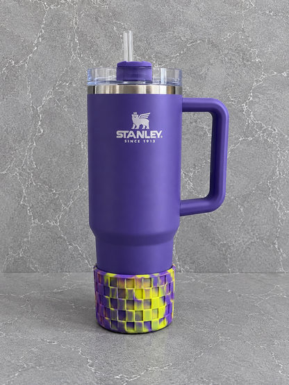 Purple & Yellow Tumbler Boot
