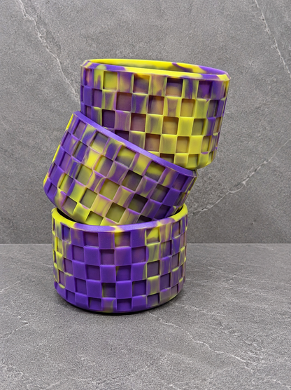 Purple & Yellow Tumbler Boot