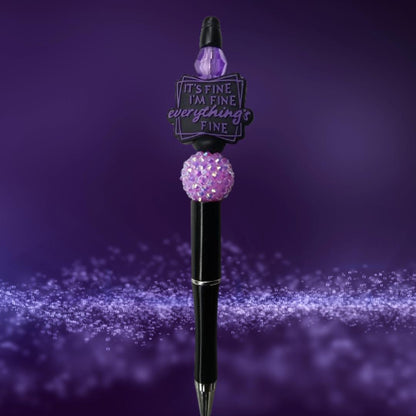 Inspirational Custom Design Beaded Pens 1Y