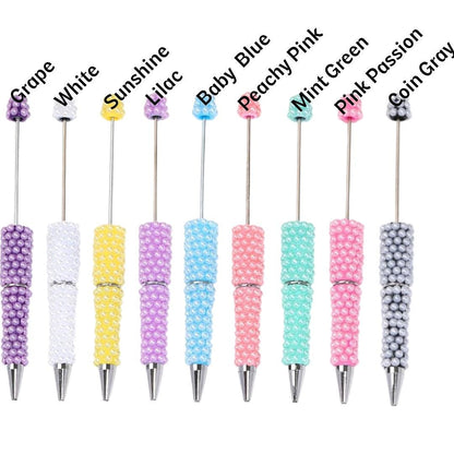 Pearl Full Body Beadable Pen Blanks
