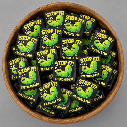Stop It I'm Pickle-ish Focal Bead