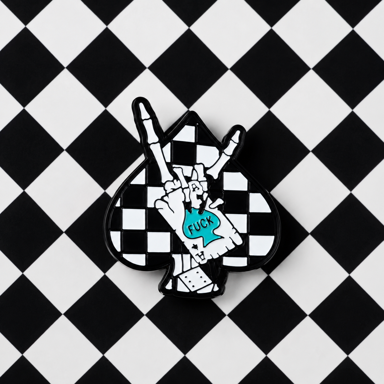Ace of Spade Focal Bead 95