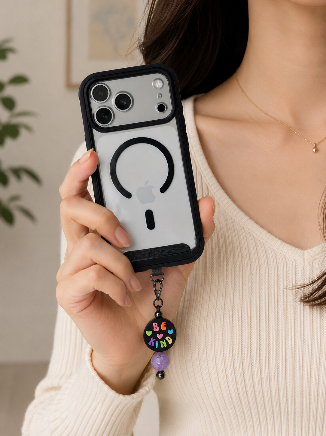 Phone Case Beadable Charm Keychains