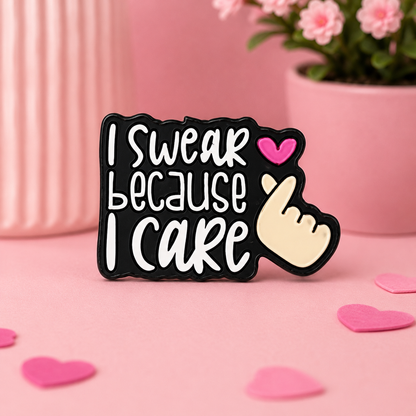 I Swear Because I Care Focal Bead 118