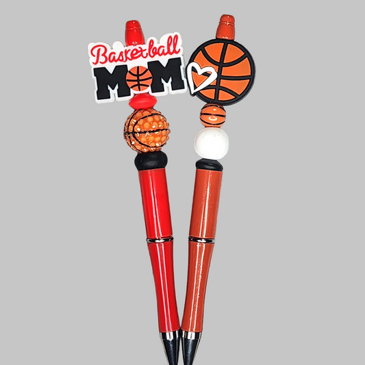 Basketball Beaded Pen
