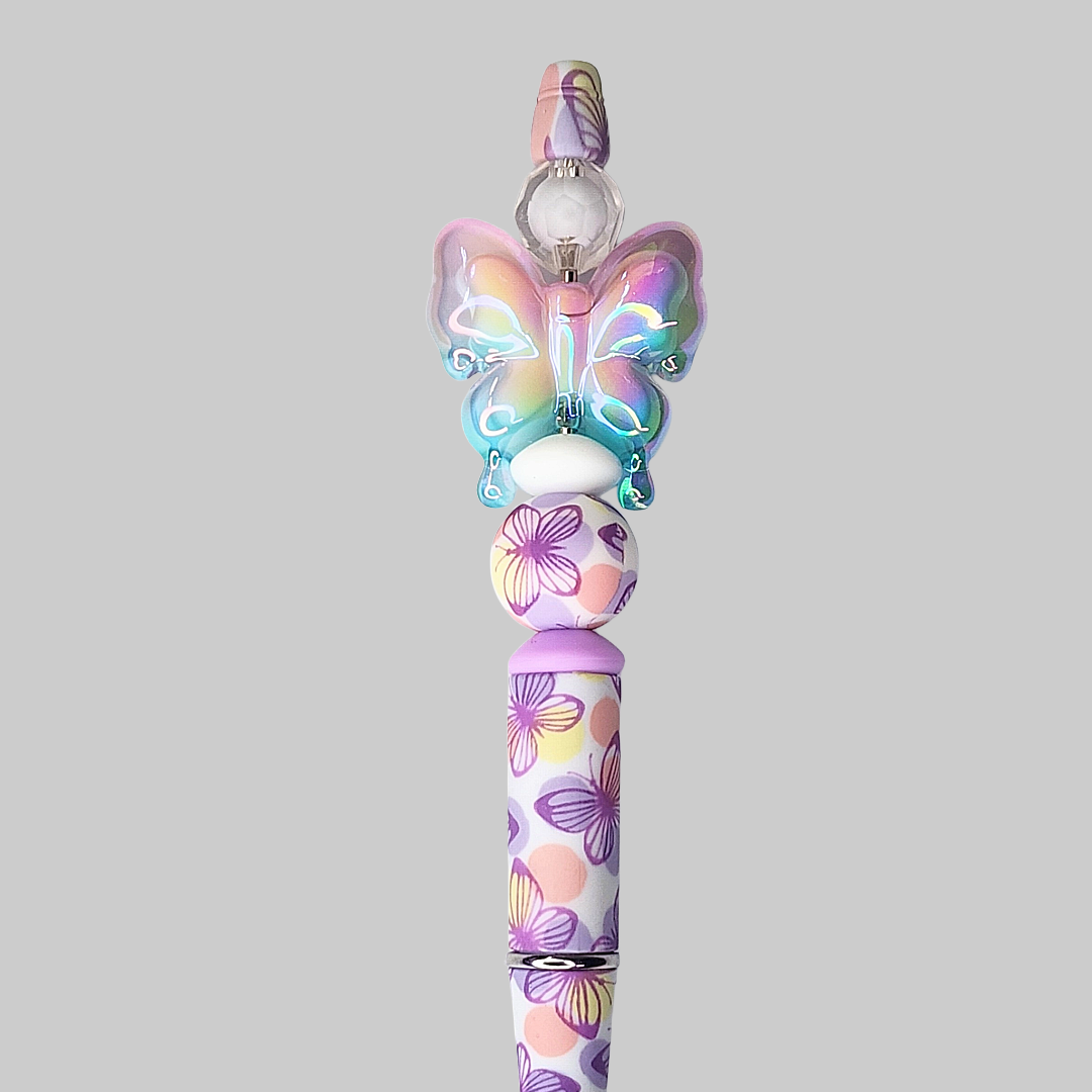 Butterfly Beaded Pen