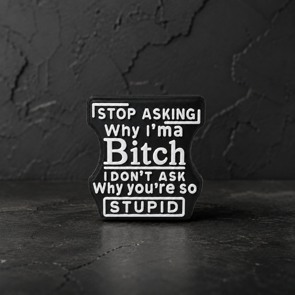 Stop Asking Why I'm a Bitch Focal Bead 112
