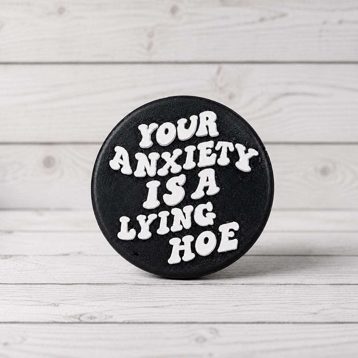 Your Anxiety Is a Lying Hoe Focal Bead 96