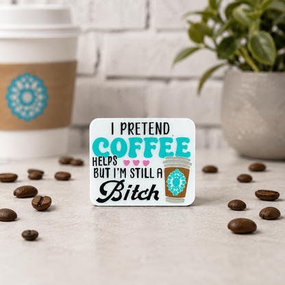 I Pretend Coffee Helps Focal Bead 03