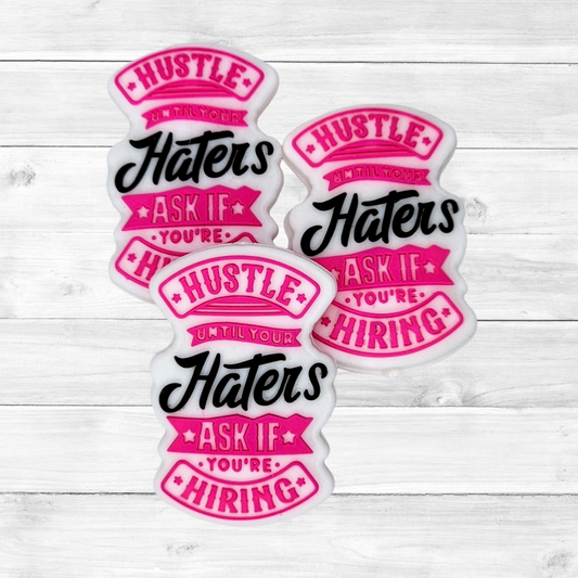 Haters Silicone Focal Bead 141