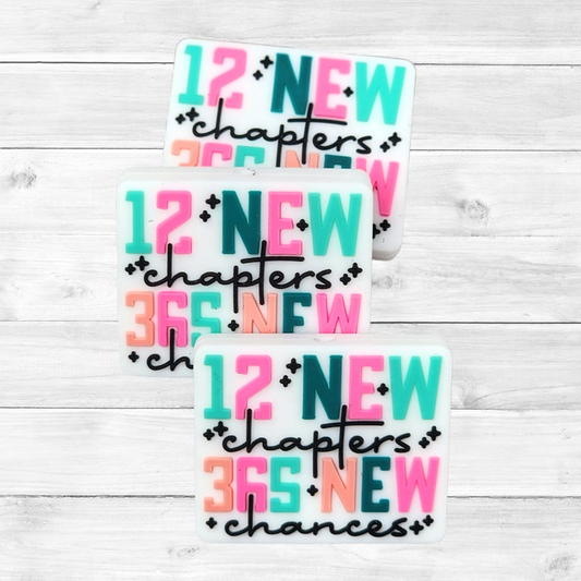 12 New Chapters 365 New Chances Focal Bead 150
