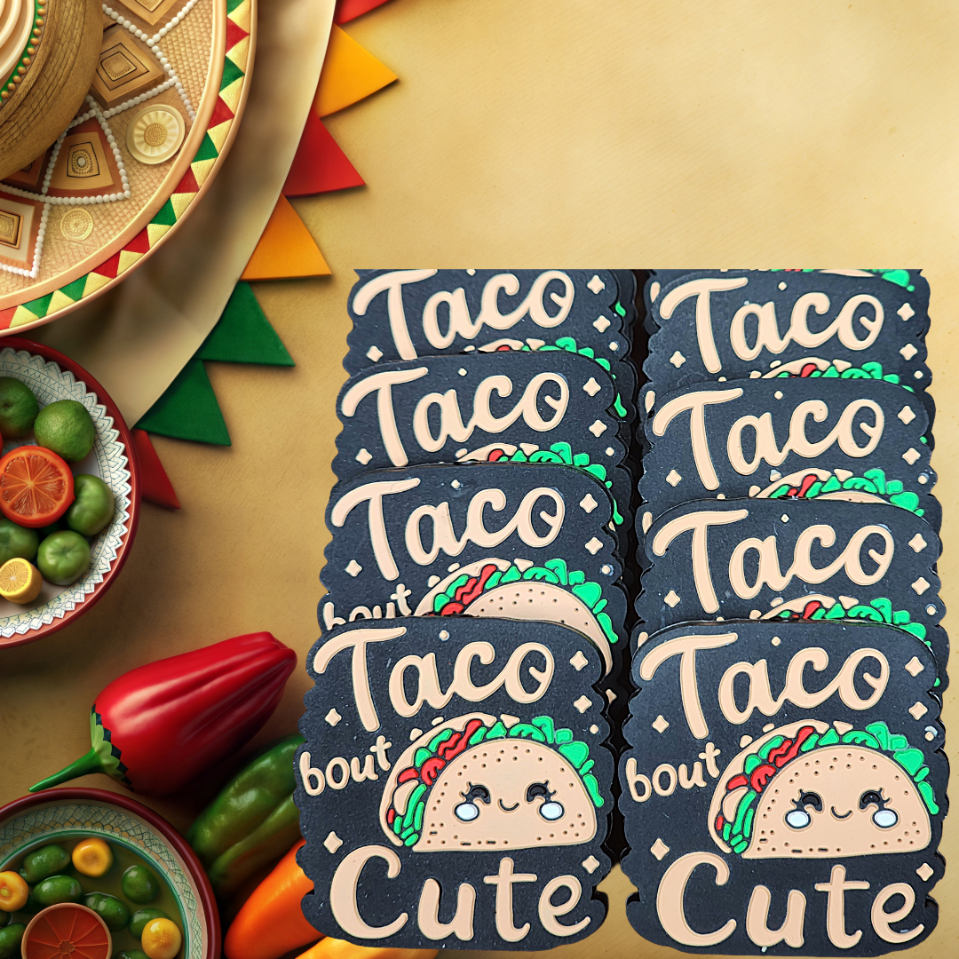 Taco Bout Cute Focal Bead 08