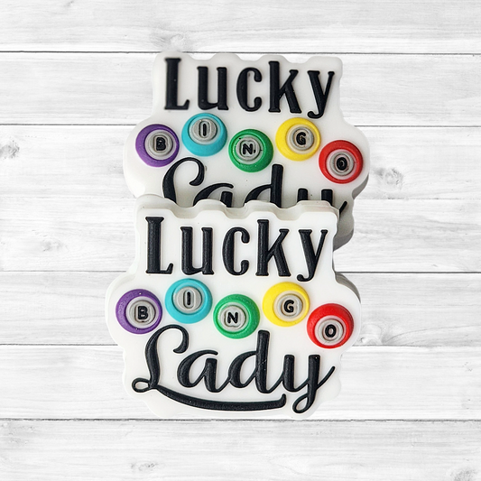 Lucky Lady Bingo Focal Bead 109