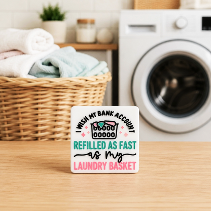 Laundry Basket Funny Focal Bead 116