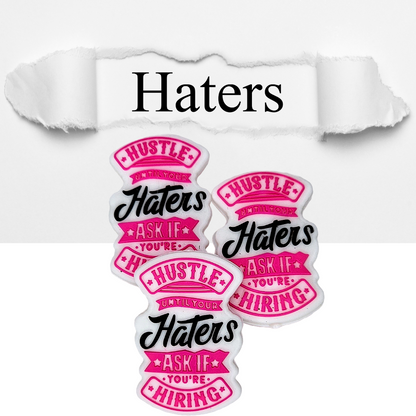 Haters Silicone Focal Bead 141