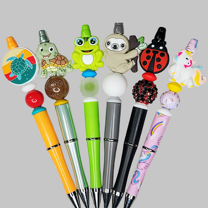 2G Cute Animal Beaded Pens
