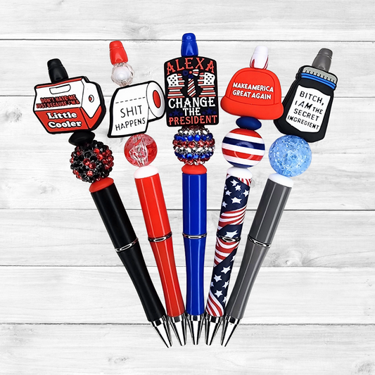 Funny, Sarcastic, Adult Humor Beaded Pens 1G