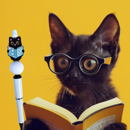 Funny Cat Beaded Pens 2F