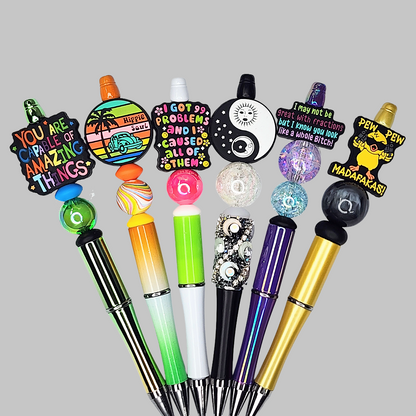 Funny, Sarcastic, Adult Humor Beaded Pens 1P