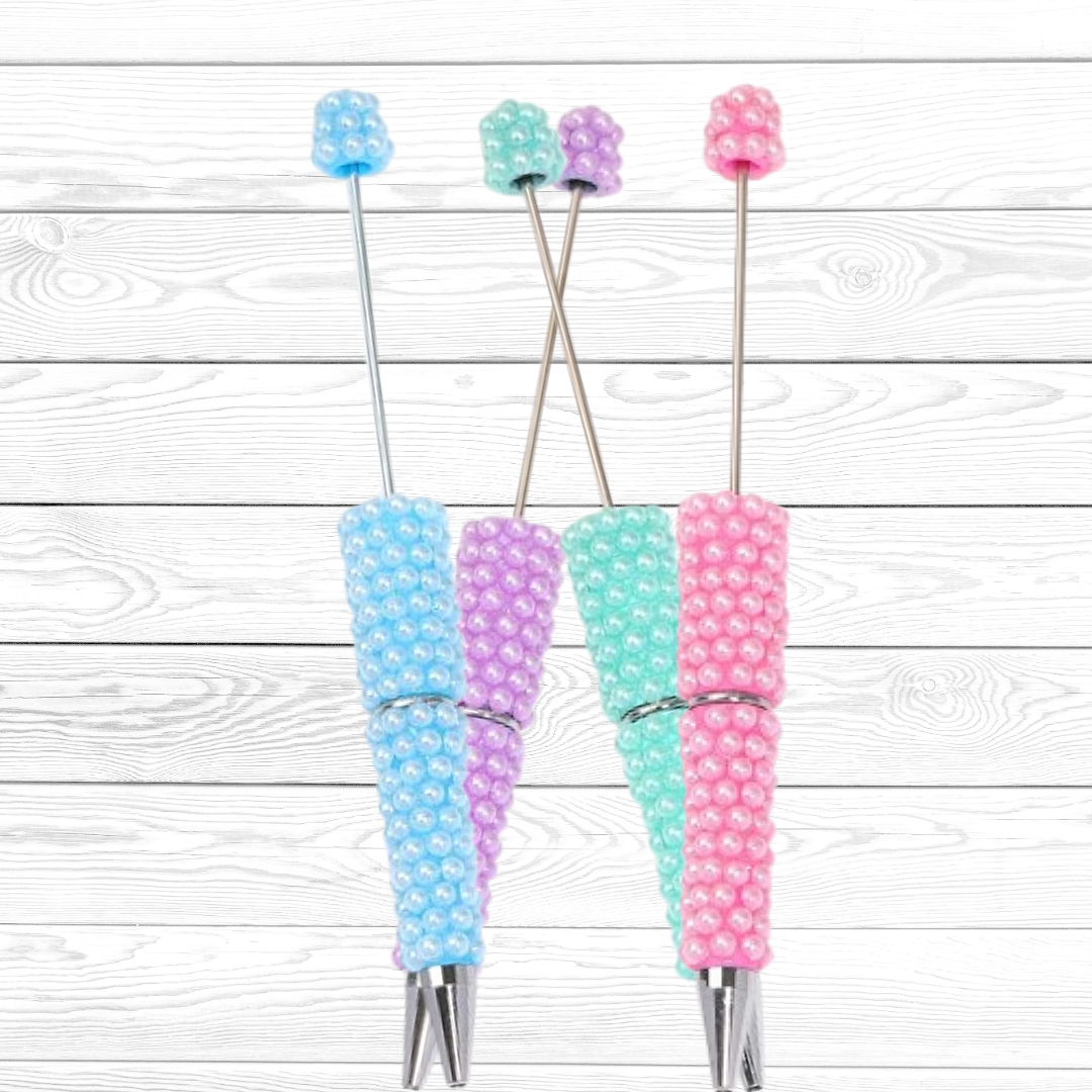 Pearl Full Body Beadable Pen Blanks