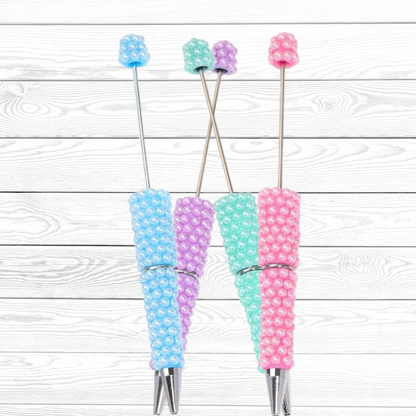 Pearl Full Body Beadable Pen Blanks