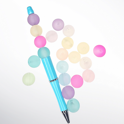 15mm Multi-Color See Thru Beads (10 Pack)