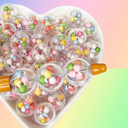 20mm Shaker Ball Filled Beads