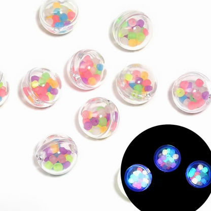 20mm Shaker Glow In the Dark Beads