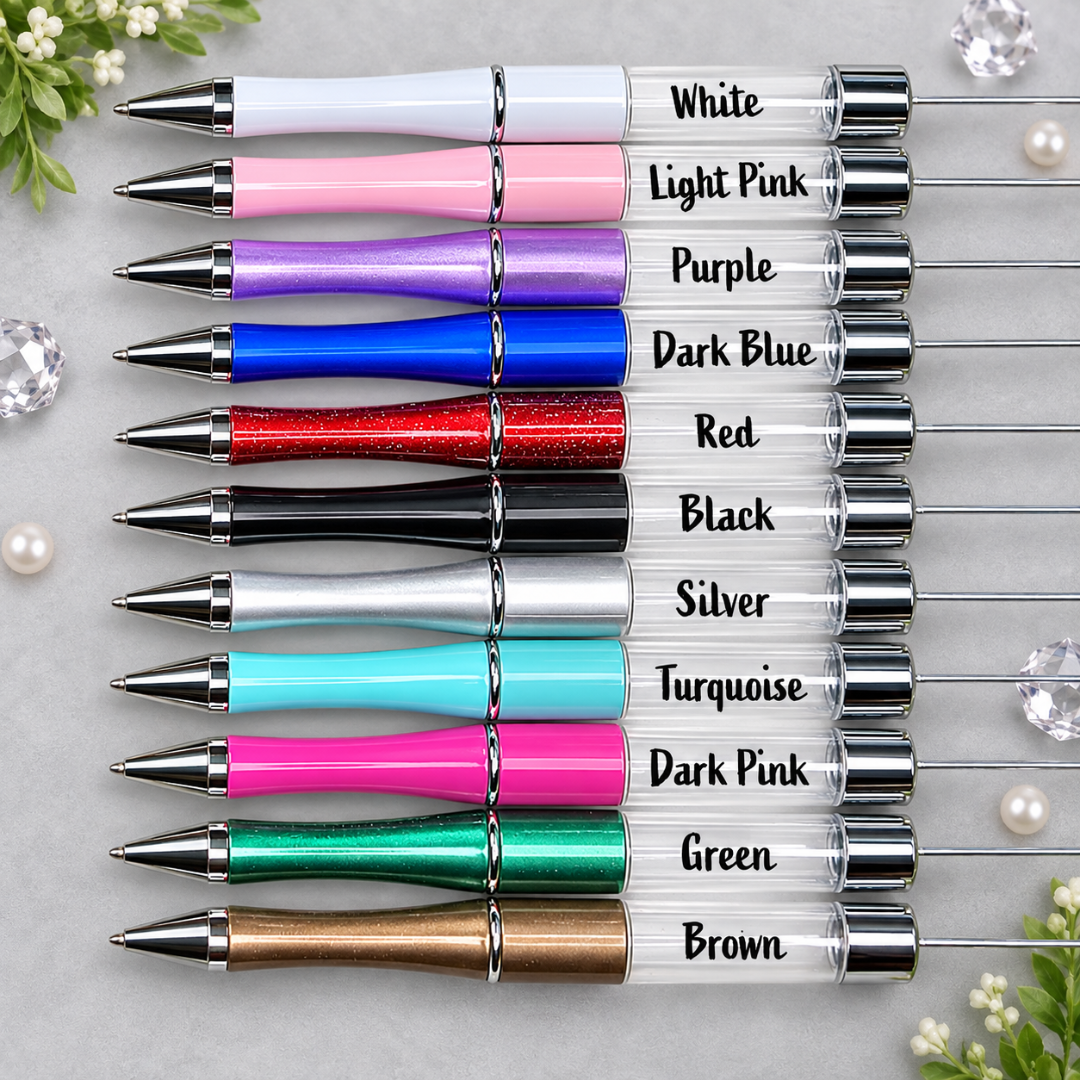 Beadable Snow Globe Pens