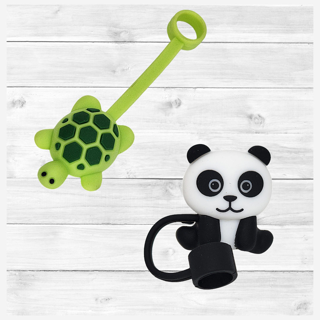 Animal Straw Toppers