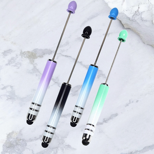 Beadable Ombre Stylus Pens