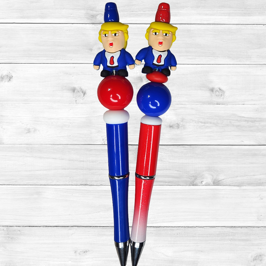 3D Trump Beaded Pen