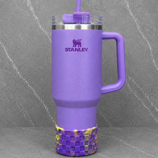 Purple & Yellow Tumbler Boot