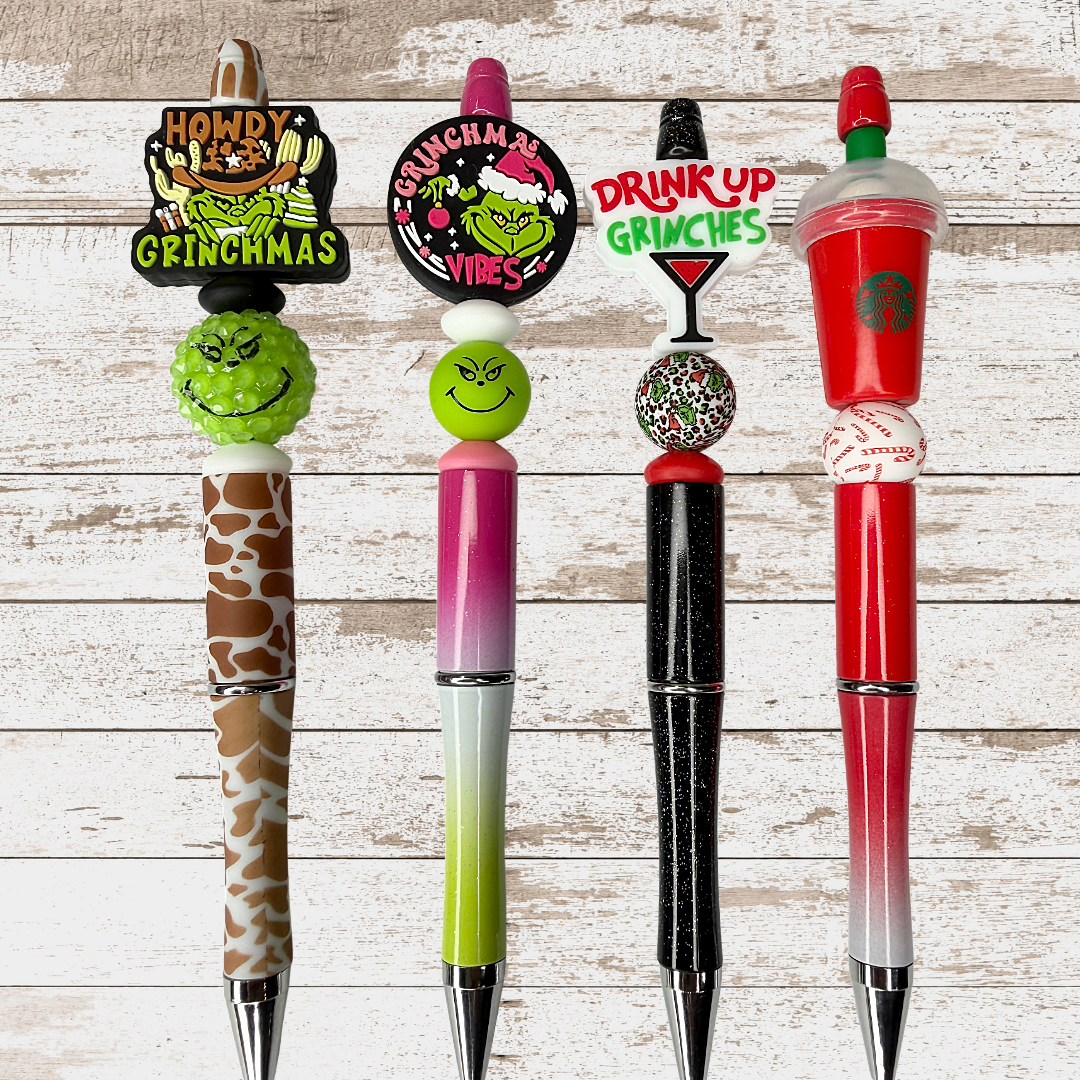 Christmas Beaded Pen