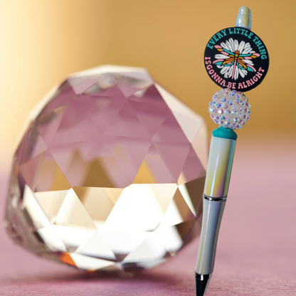 2B Inspirational Custom Design Beaded Pens