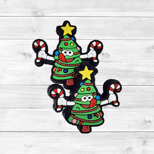 Funny Christmas Tree Focal Bead