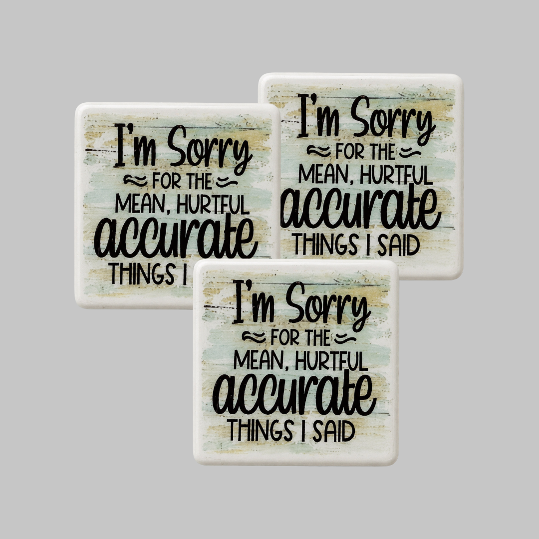 I'm Sorry for the Mean, Accurate Hurtful Things I Said